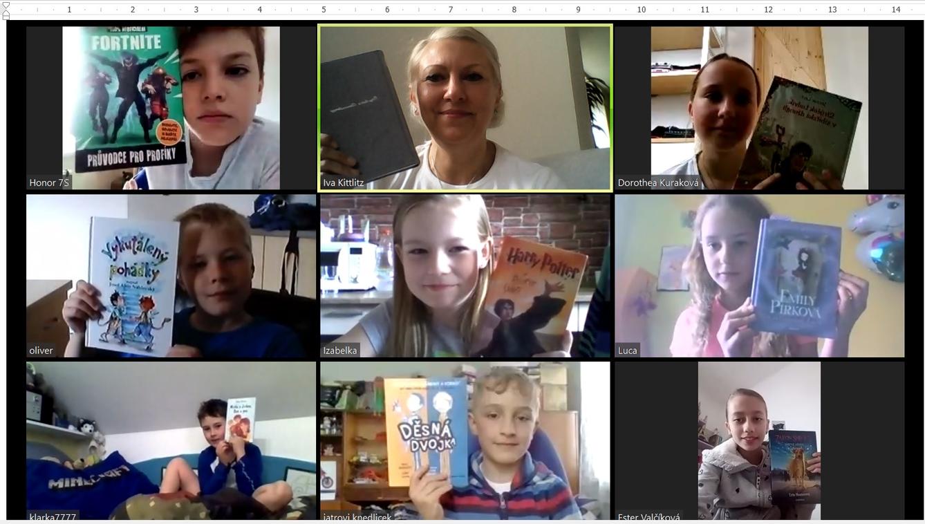 První online čtenářský klub 1. 5. - 1