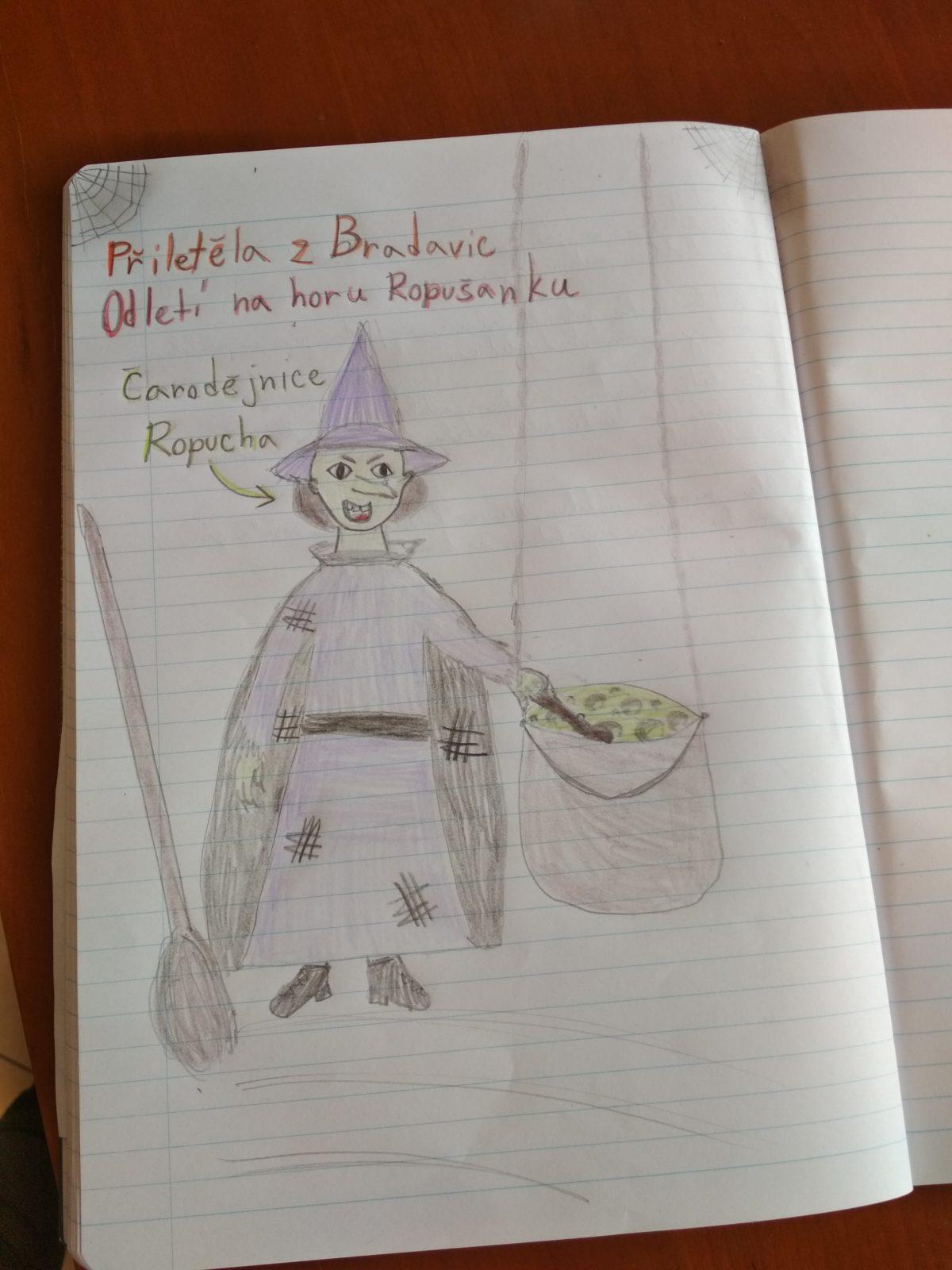 Rej čarodějnic v režii "páťáků". - 5