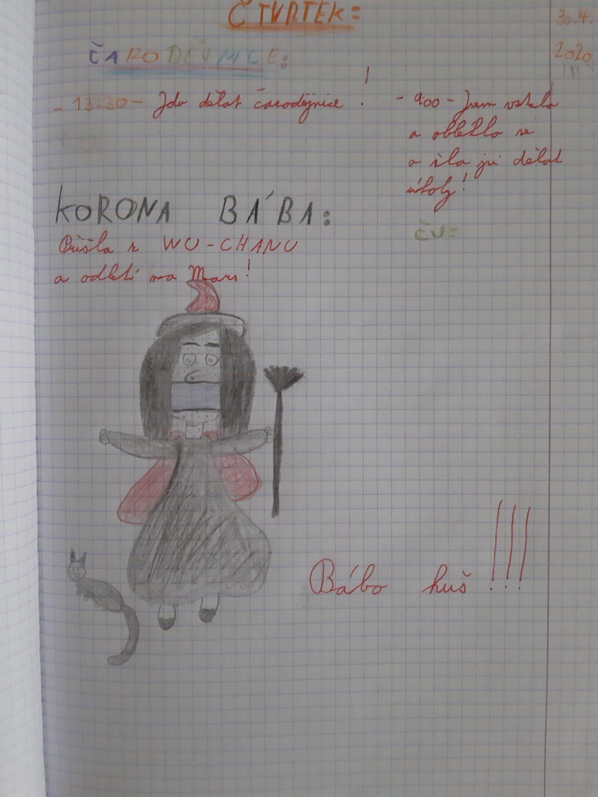 Rej čarodějnic v režii "páťáků". - 12