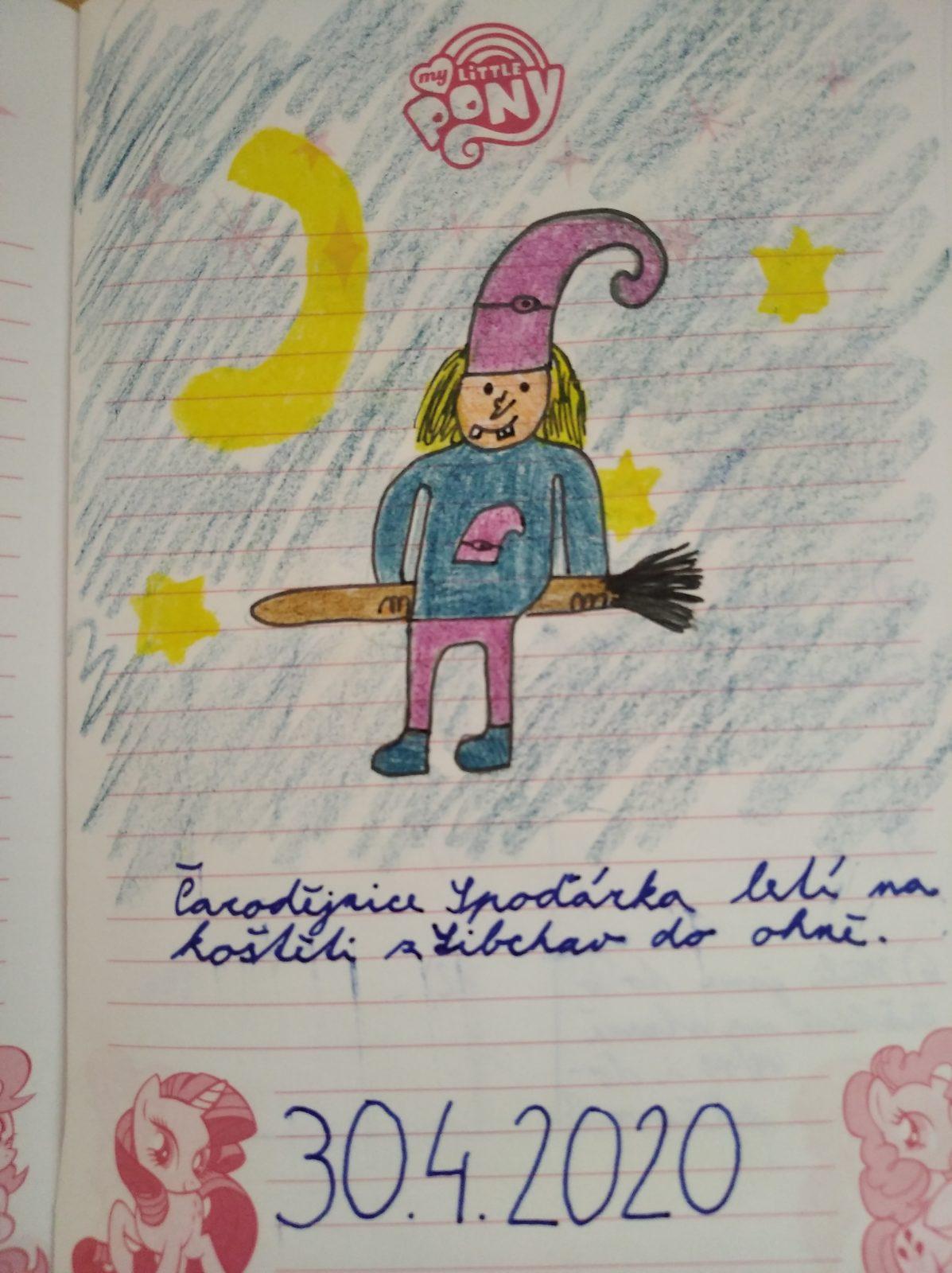 Rej čarodějnic v režii "páťáků". - 14