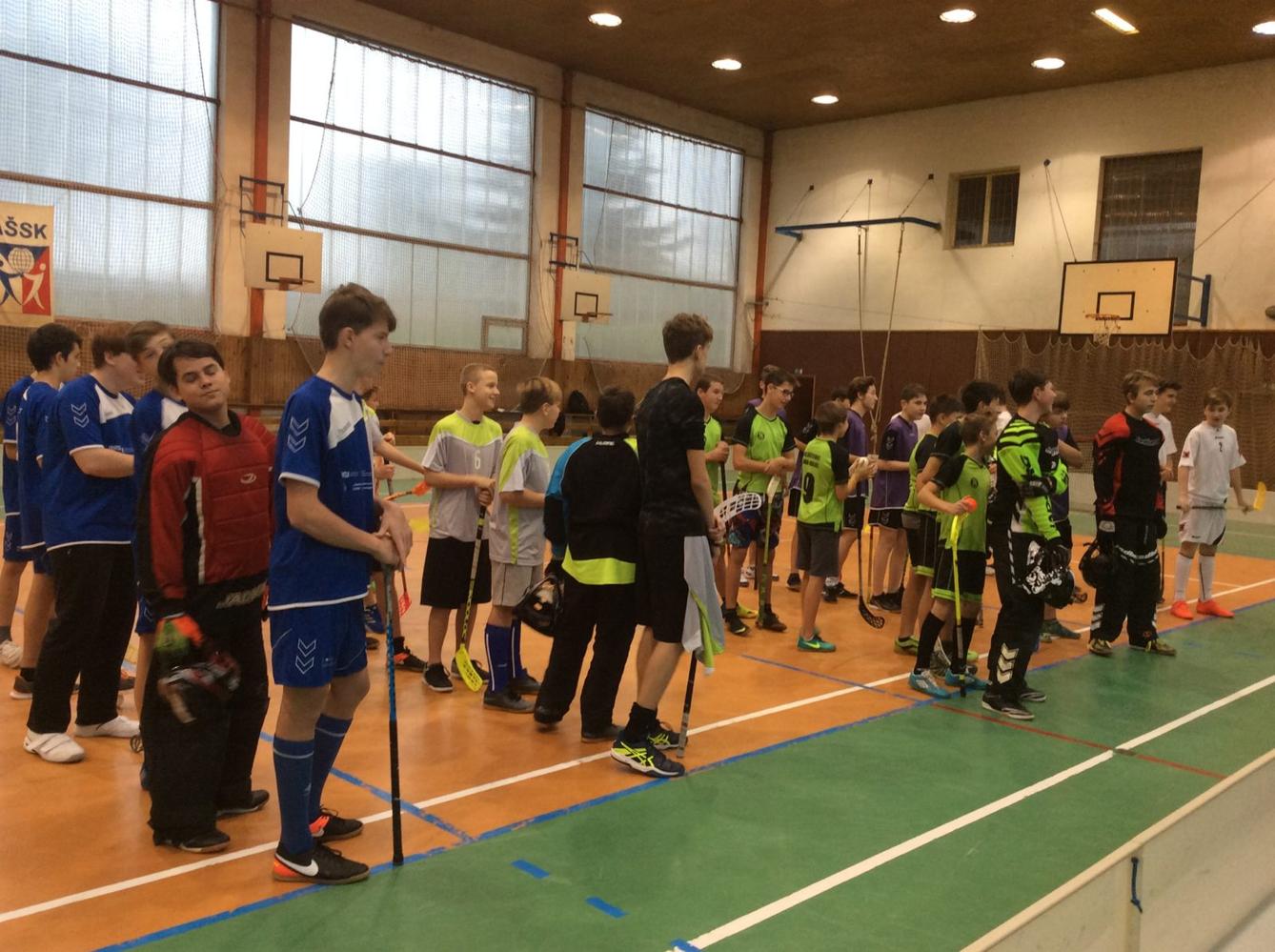 Okrskové kolo st. žáků ve florbale - 1