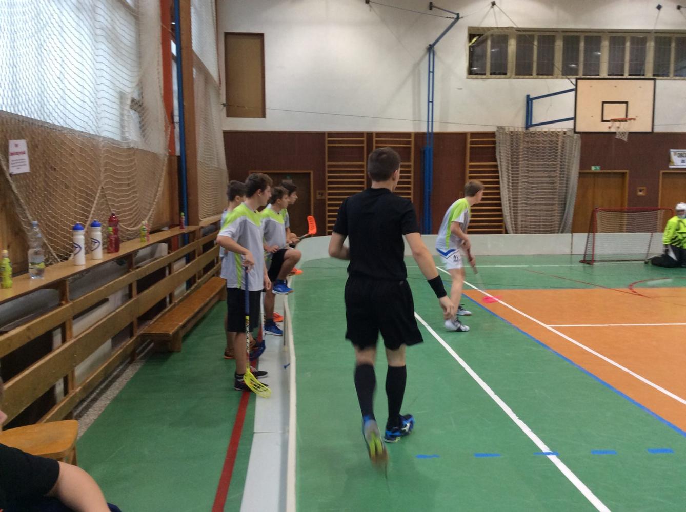 Postup starších florbalistů z okrsku - 1