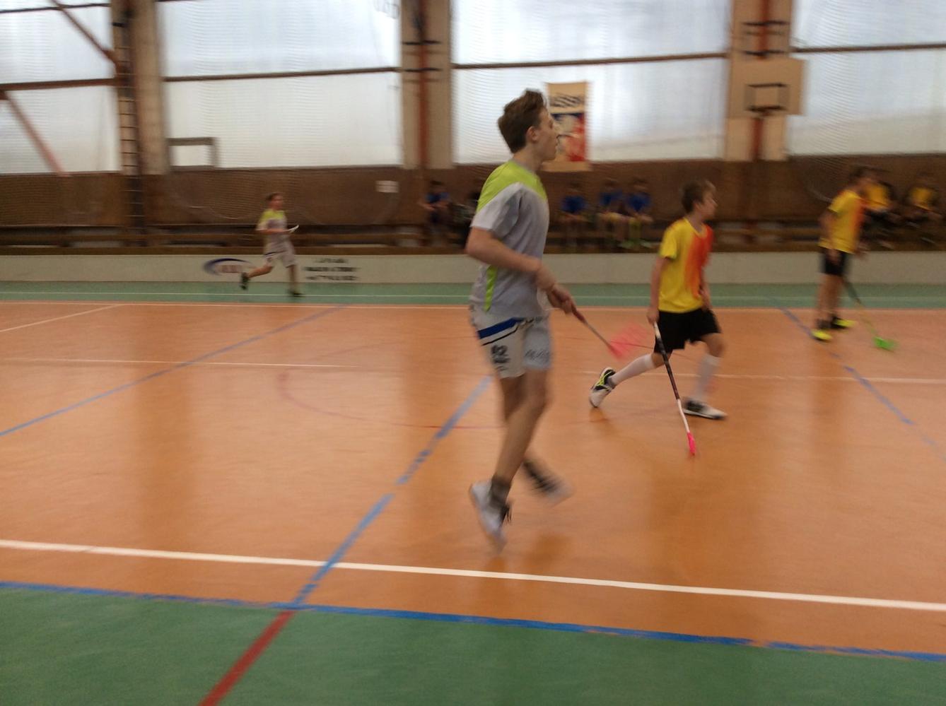 Postup starších florbalistů z okrsku - 2