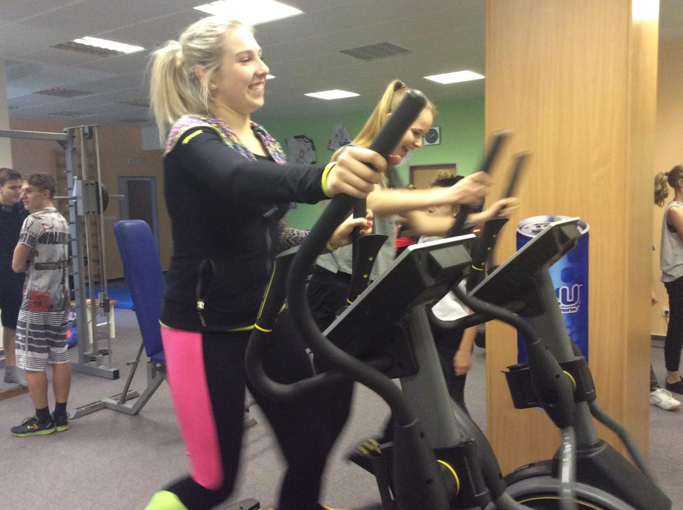 Návštěva posilovny - dívky z 8. a 9. třídy - 3