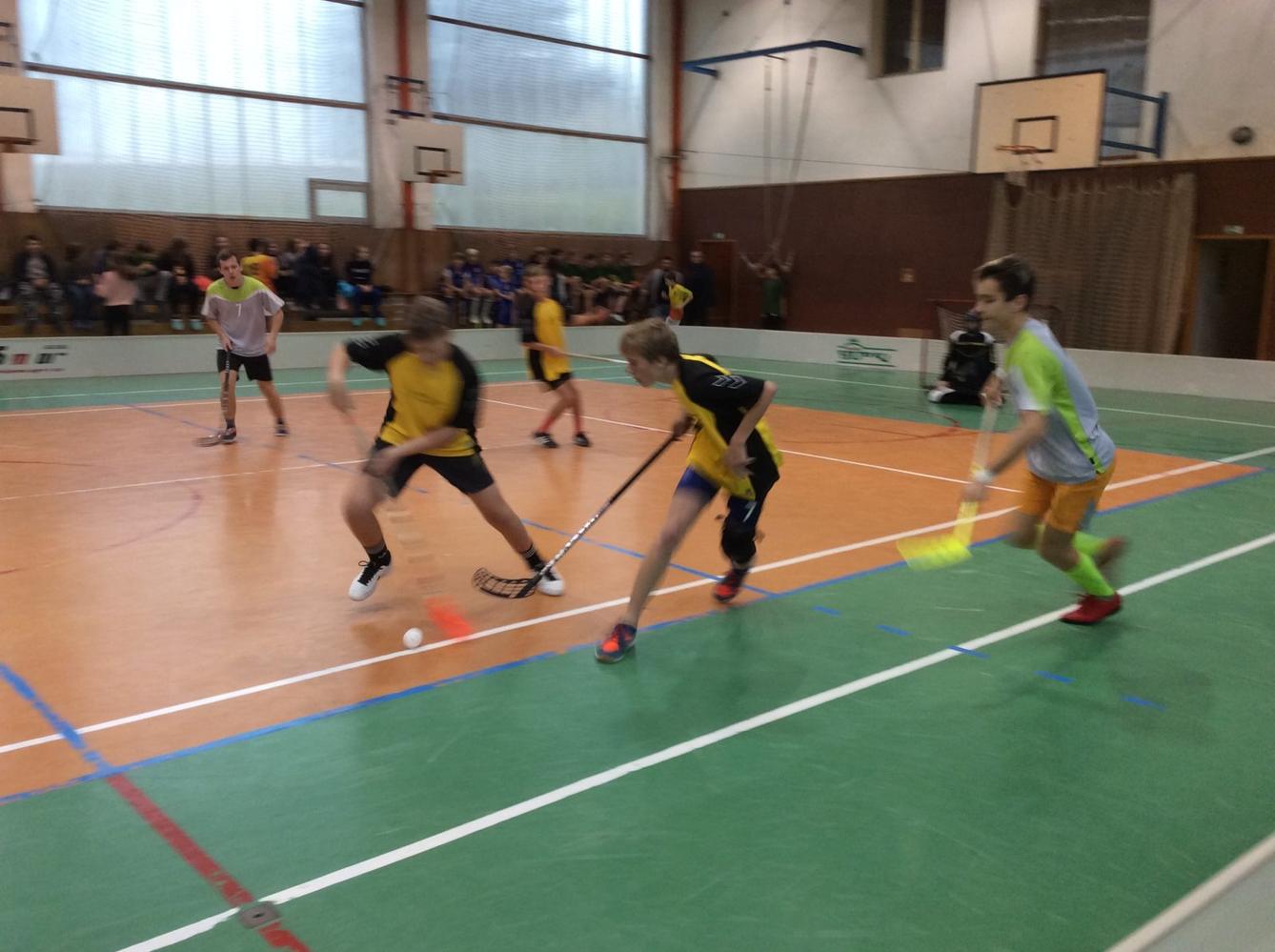 Okrsek ve florbale st.H - 1