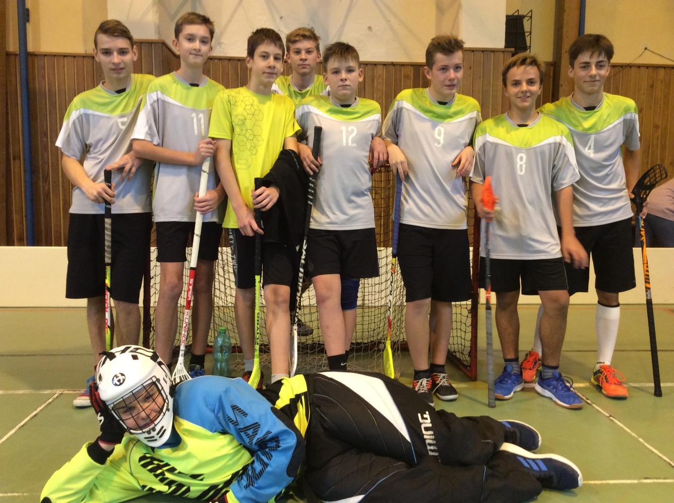 Okresní kolo ve florbale st. H - 6