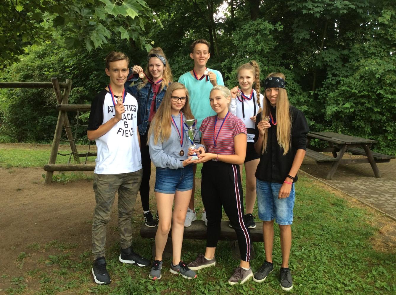 Návštěva posilovny - dívky z 8. a 9. třídy - 11