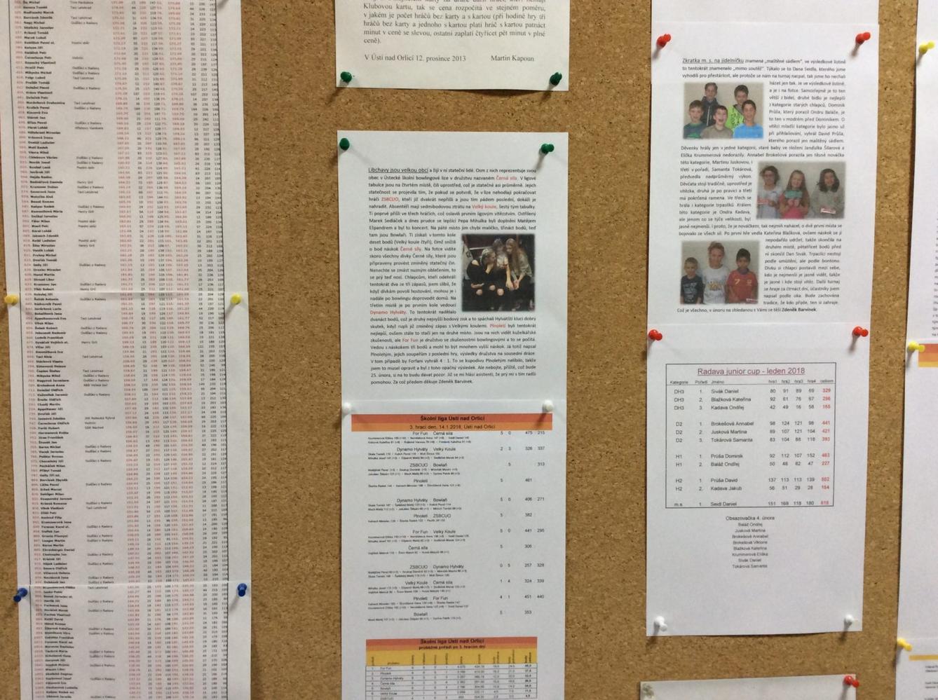 Bowling - 9. třída - 4