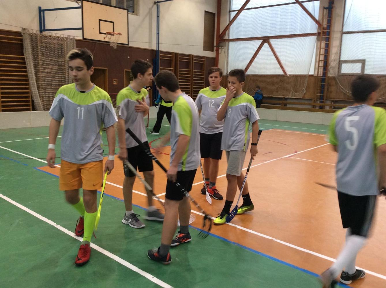 Okrsek ve florbale st.H - 9