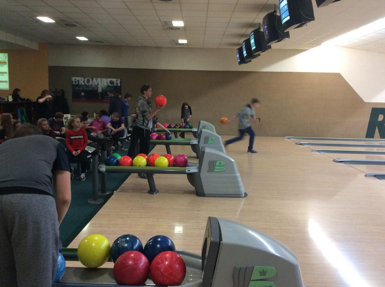 Školní liga v bowlingu - 1