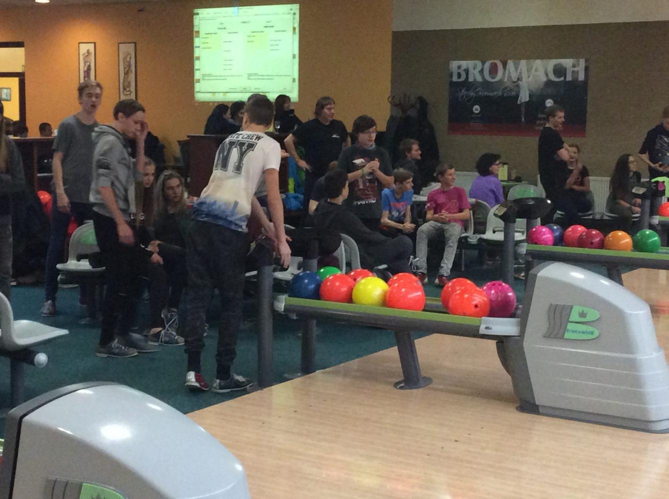 Školní liga v bowlingu - 2