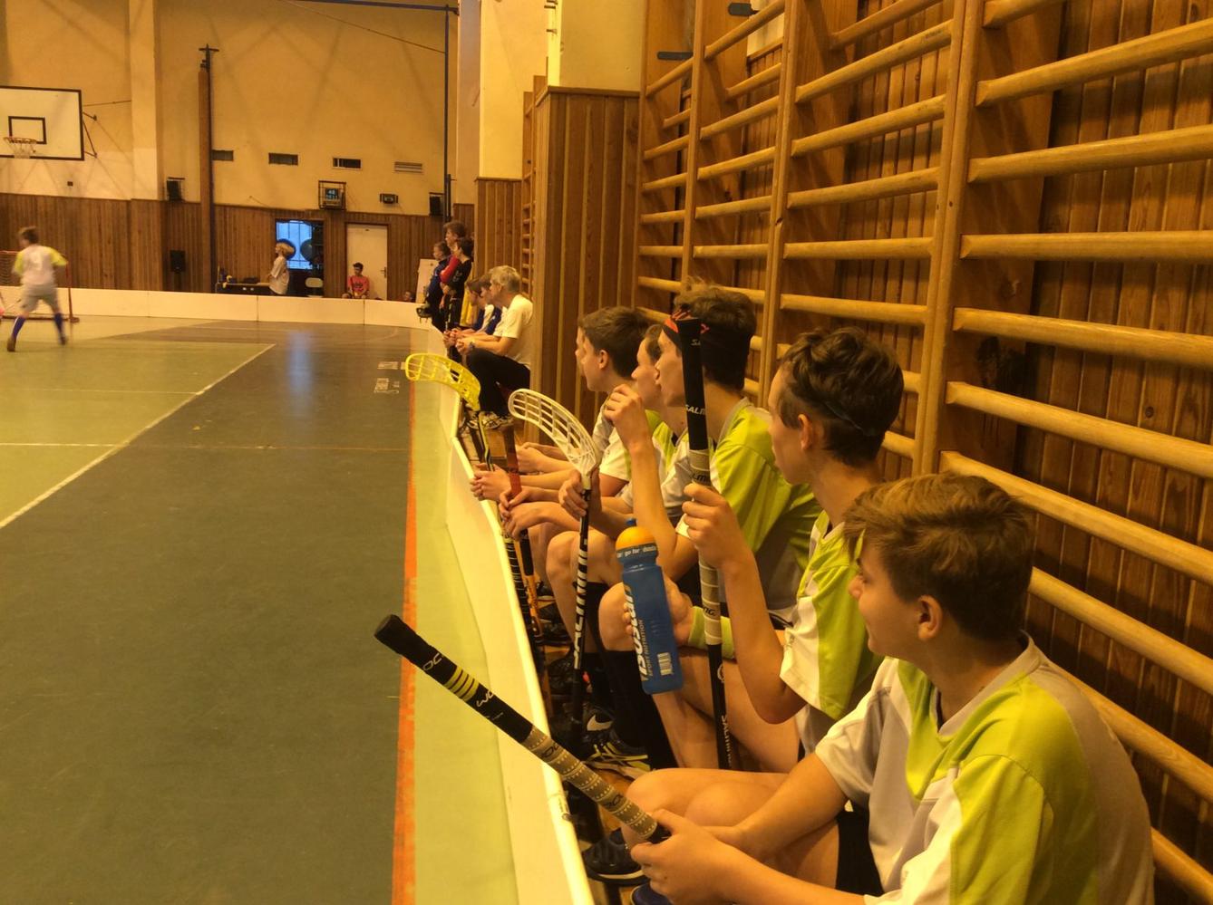 Postup florbalistů do kraje - 1