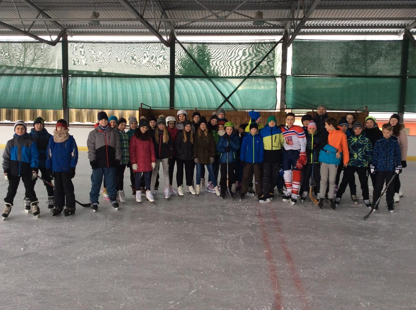 Vánoční bruslení II. stupeň - 1