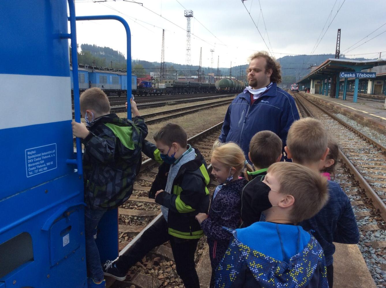 Výlet školní družinky do České Třebové - 1
