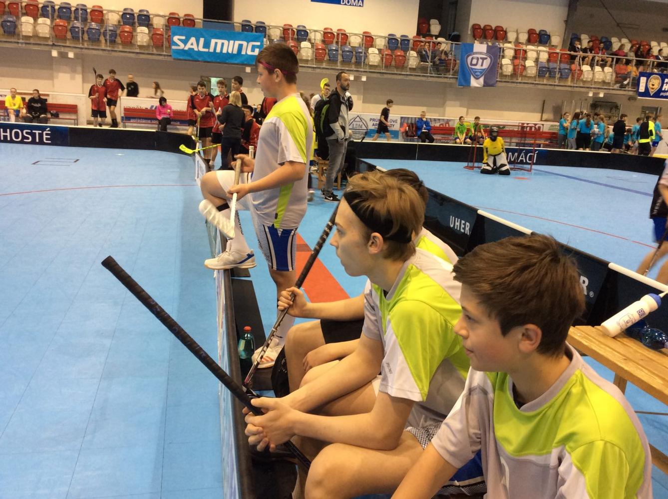 Vítězství našeho týmu na akci 10 dní florbalu v České Třebové - 1