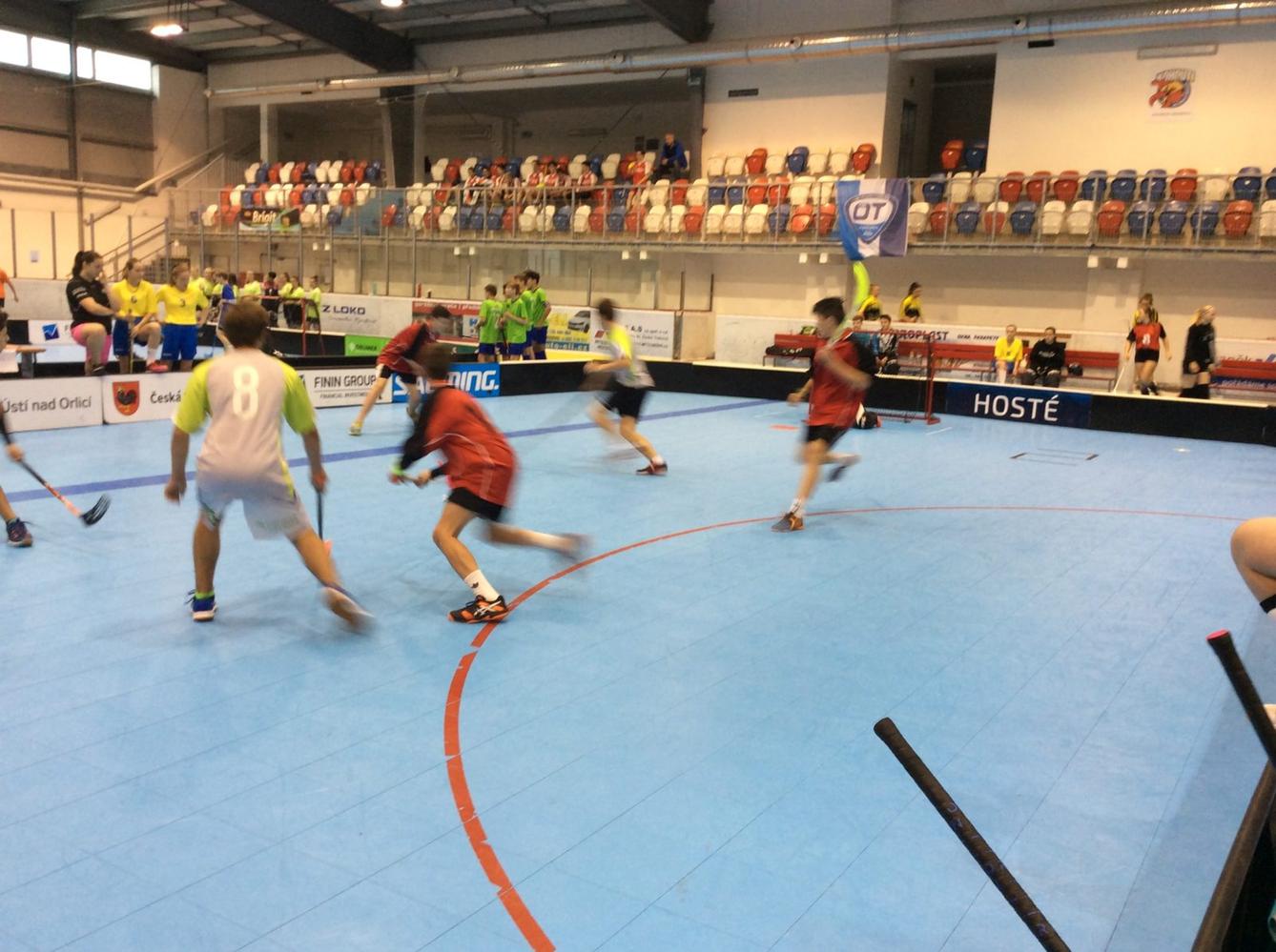 Vítězství našeho týmu na akci 10 dní florbalu v České Třebové - 2