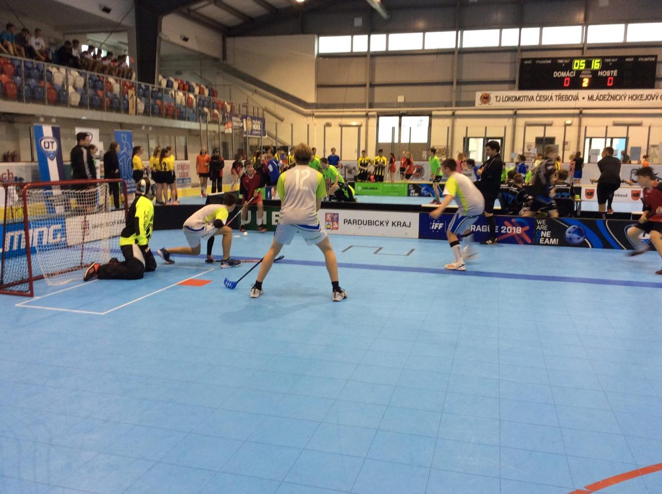 Vítězství našeho týmu na akci 10 dní florbalu v České Třebové - 3