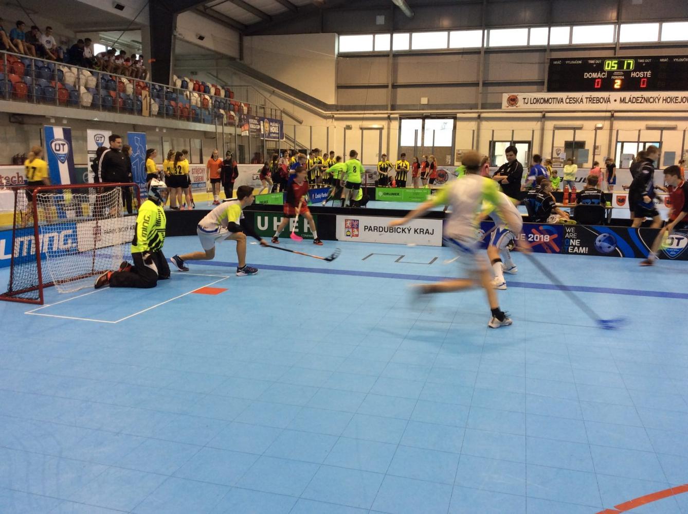 Vítězství našeho týmu na akci 10 dní florbalu v České Třebové - 4