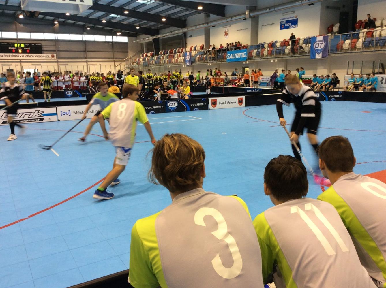 Vítězství našeho týmu na akci 10 dní florbalu v České Třebové - 6