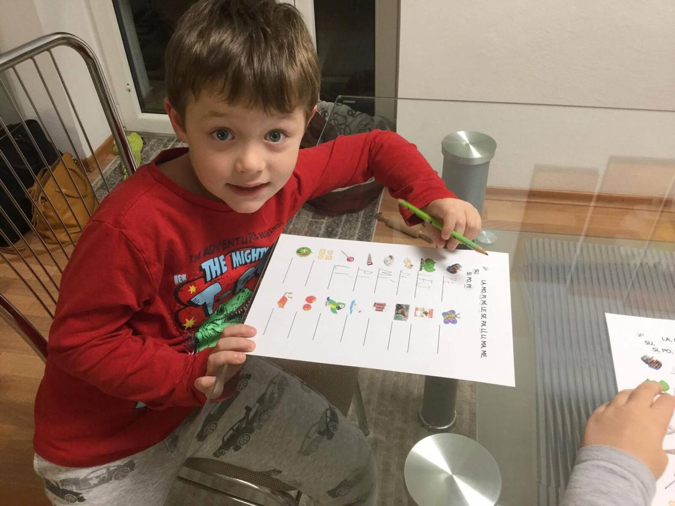 7. 11. distanční výuka v 1. třídě - 2