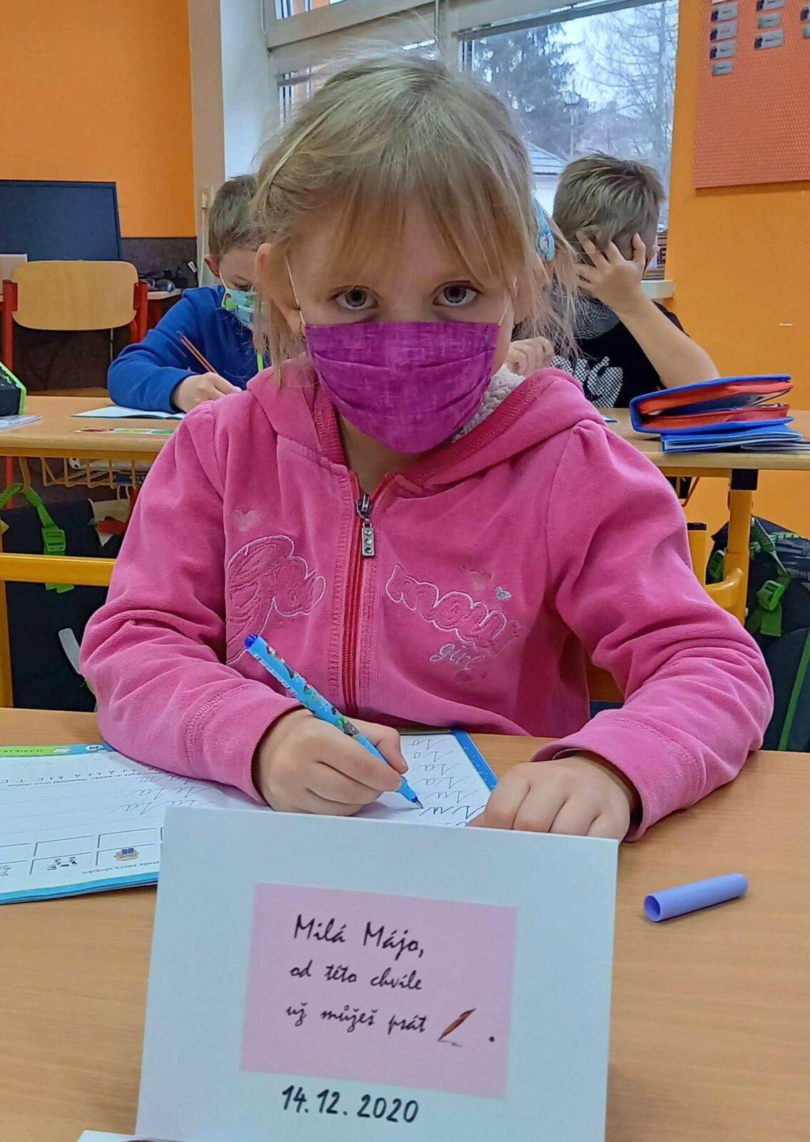 17. 12. Už můžeme psát perem - 1. třída - 1