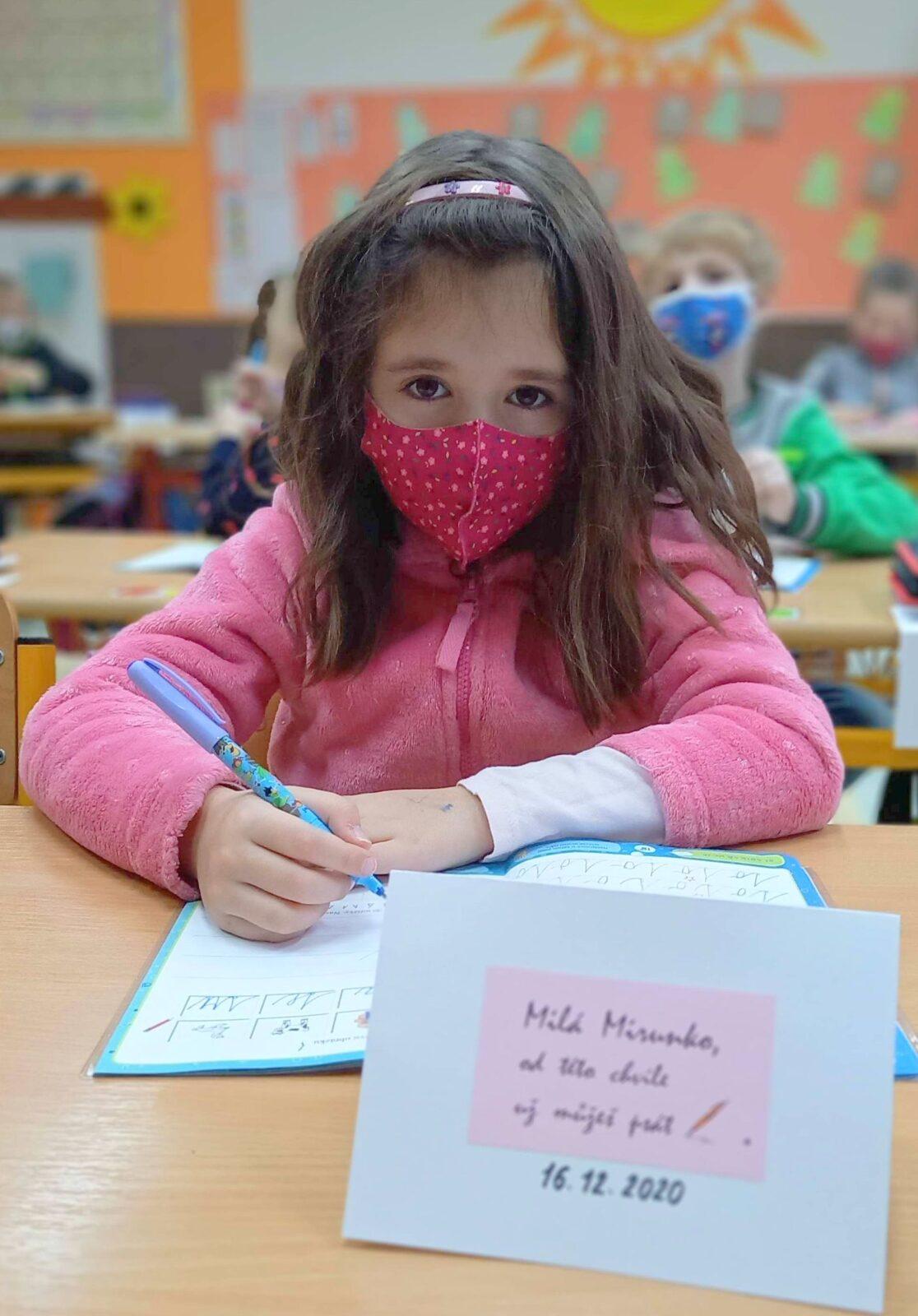 17. 12. Už můžeme psát perem - 1. třída - 2