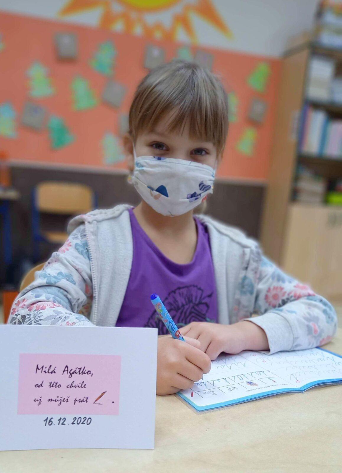 17. 12. Už můžeme psát perem - 1. třída - 3