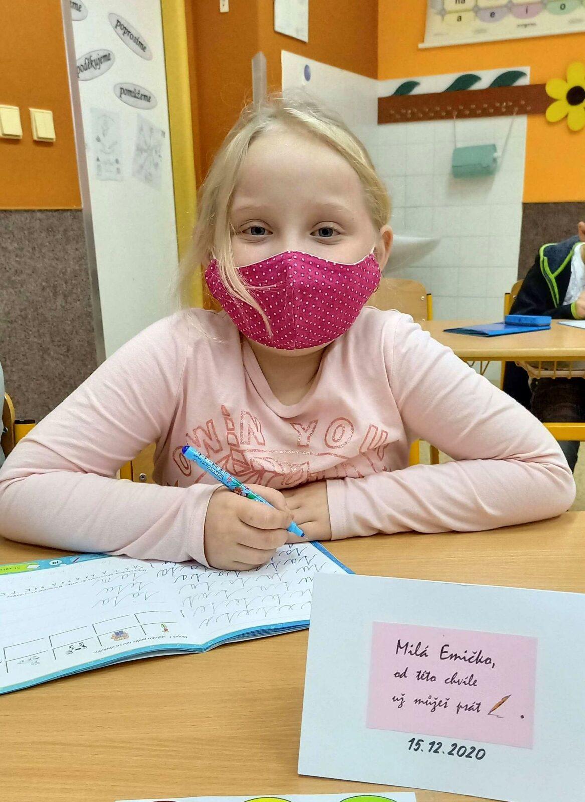 17. 12. Už můžeme psát perem - 1. třída - 5