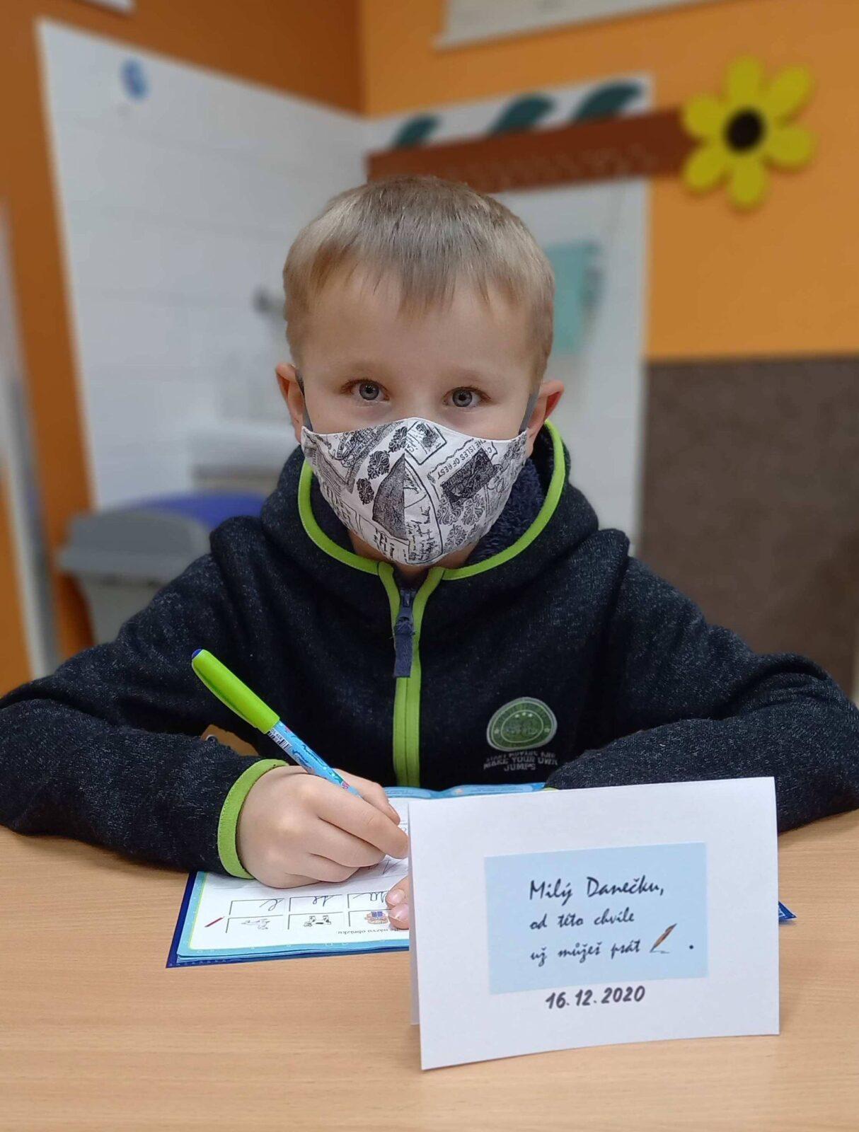 17. 12. Už můžeme psát perem - 1. třída - 9