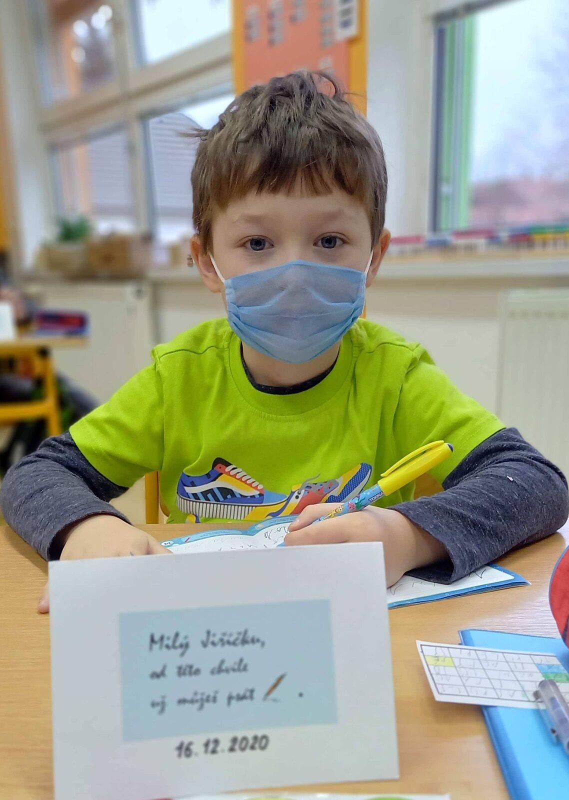 17. 12. Už můžeme psát perem - 1. třída - 12