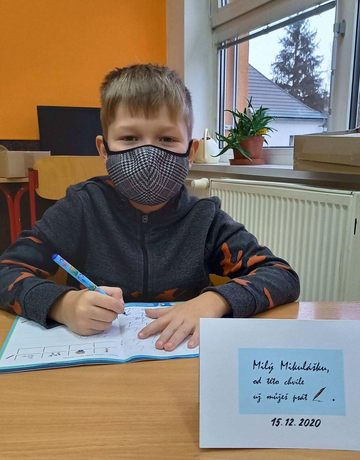 17. 12. Už můžeme psát perem - 1. třída - 13