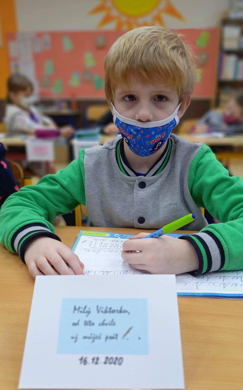 17. 12. Už můžeme psát perem - 1. třída - 14