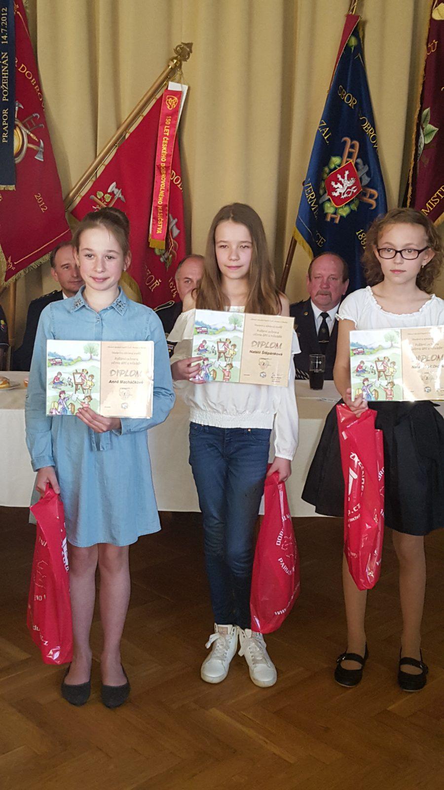 Slavnostní vyhlášení výsledků okresního kola soutěže Požární ochrana očima dětí - 8