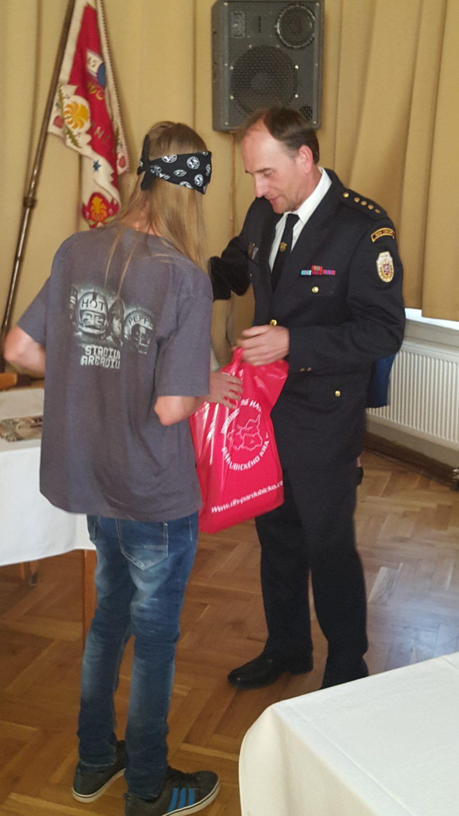 Slavnostní vyhlášení výsledků okresního kola soutěže Požární ochrana očima dětí - 10