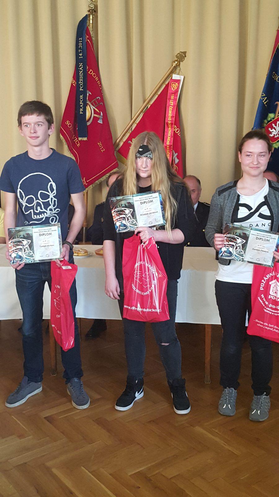 Slavnostní vyhlášení výsledků okresního kola soutěže Požární ochrana očima dětí - 13