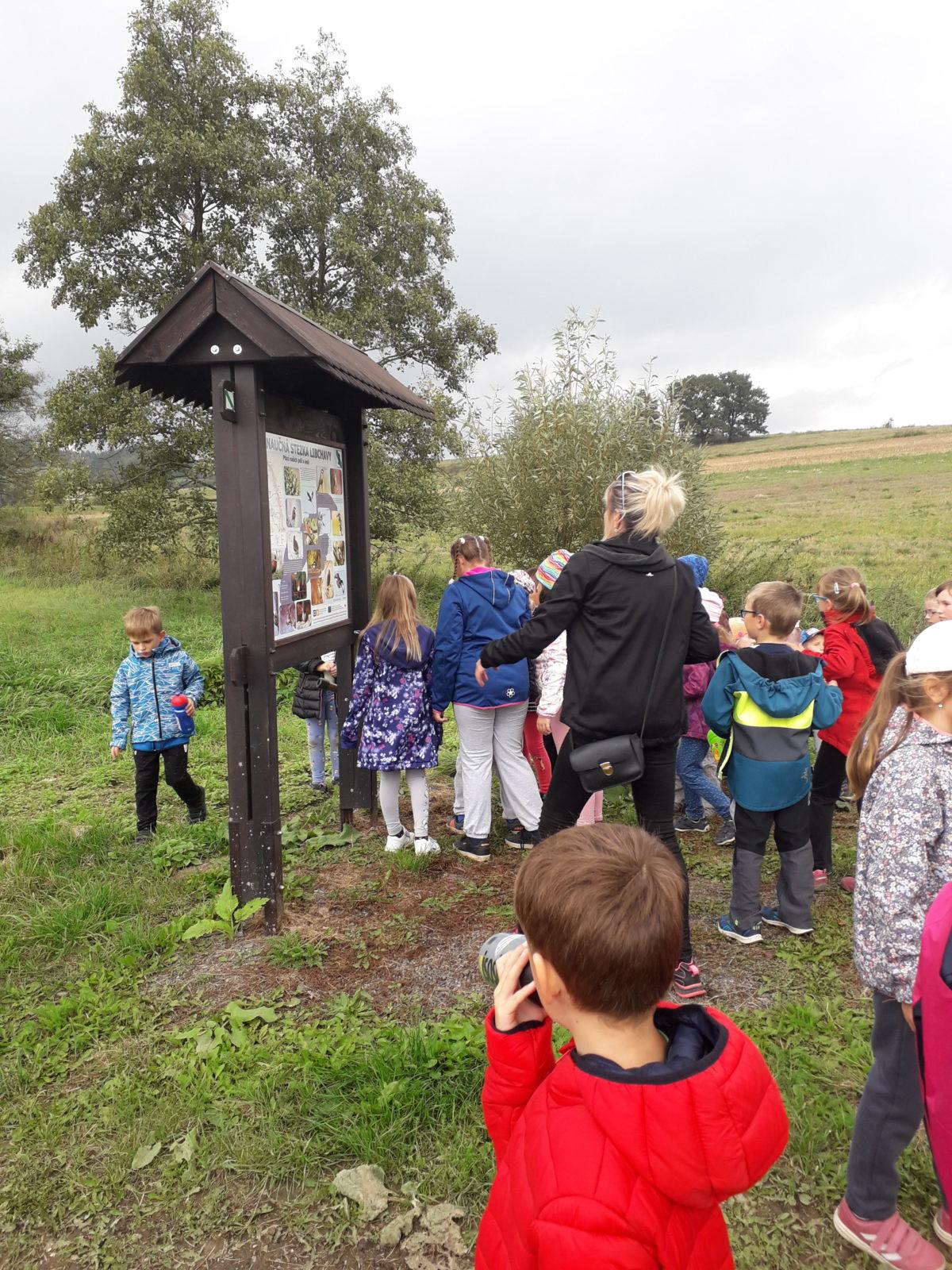 Vycházka družinky k lesu - 3