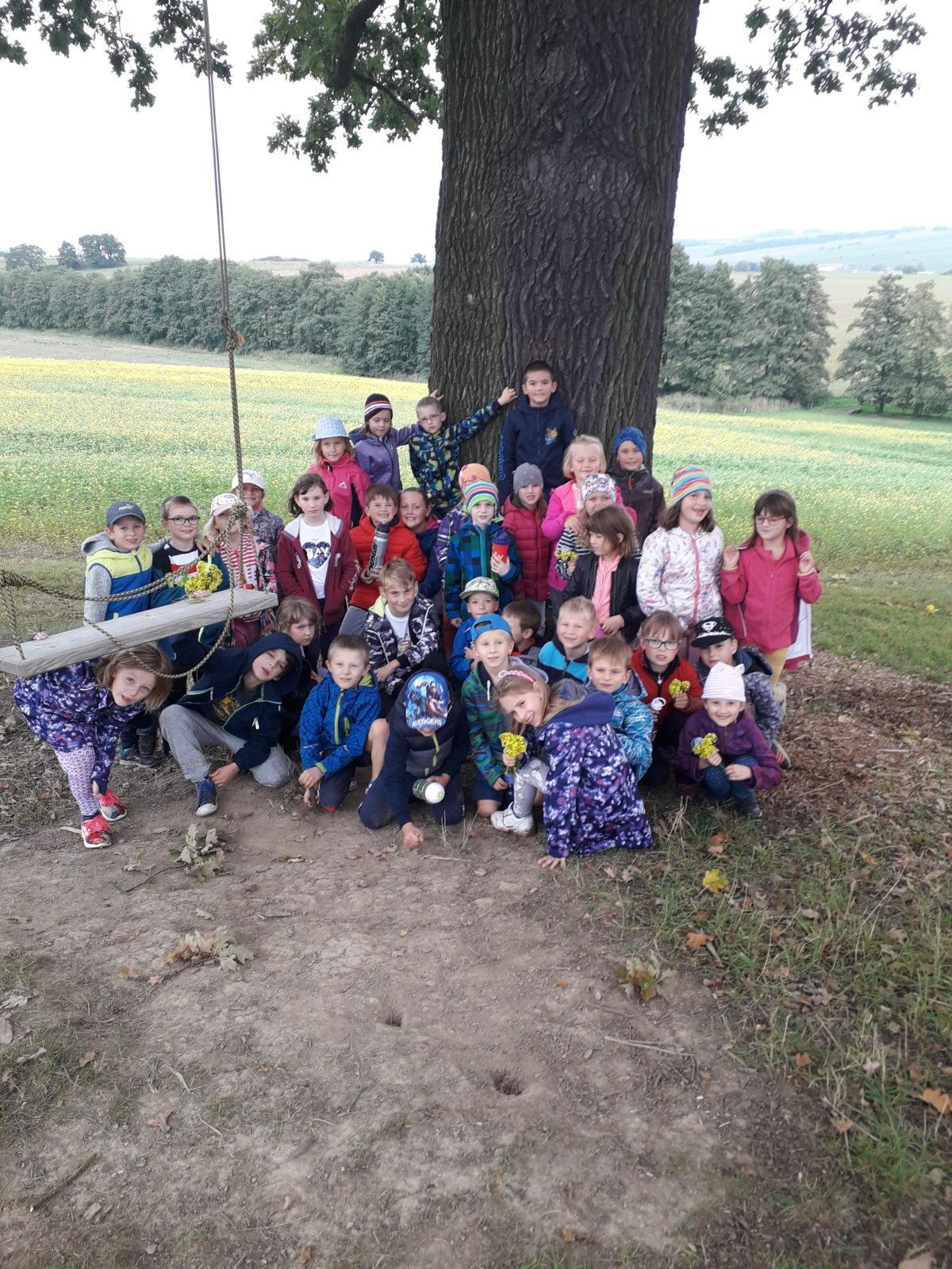 Vycházka družinky k lesu - 4