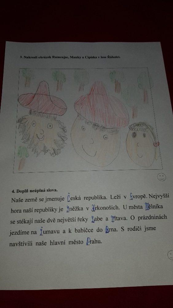 Domácí učení třeťáčků 8. 4. - 2