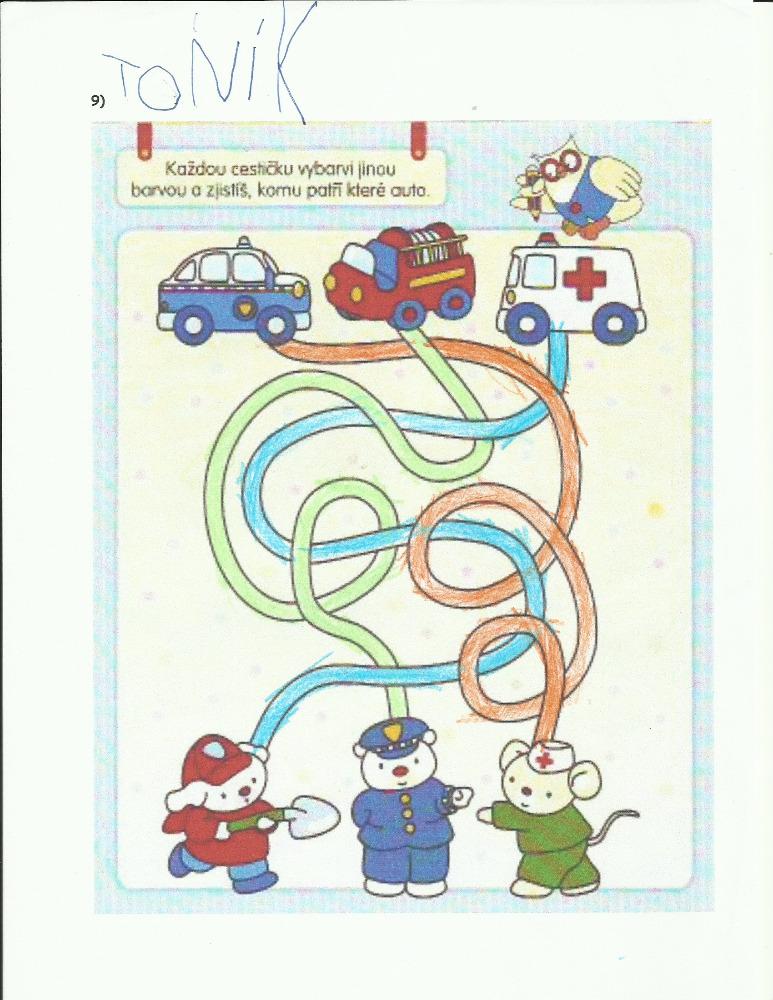 Distanční výuka v MŠ Kamarád (Ten dělá to a ten zas tohle:-)) - 13