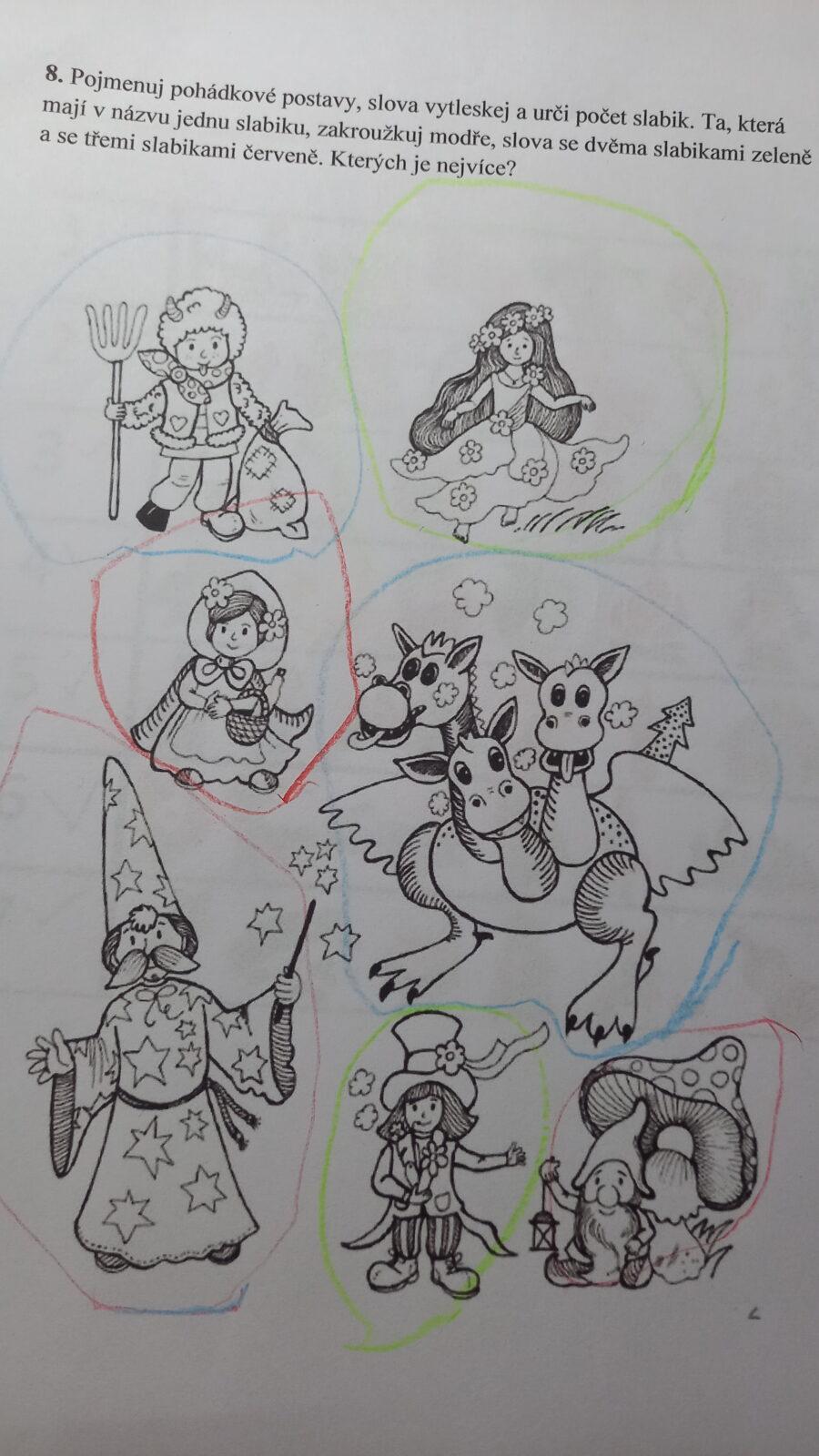 Distanční výuka v MŠ Kamarád (Z pohádky do pohádky:-)) - 2