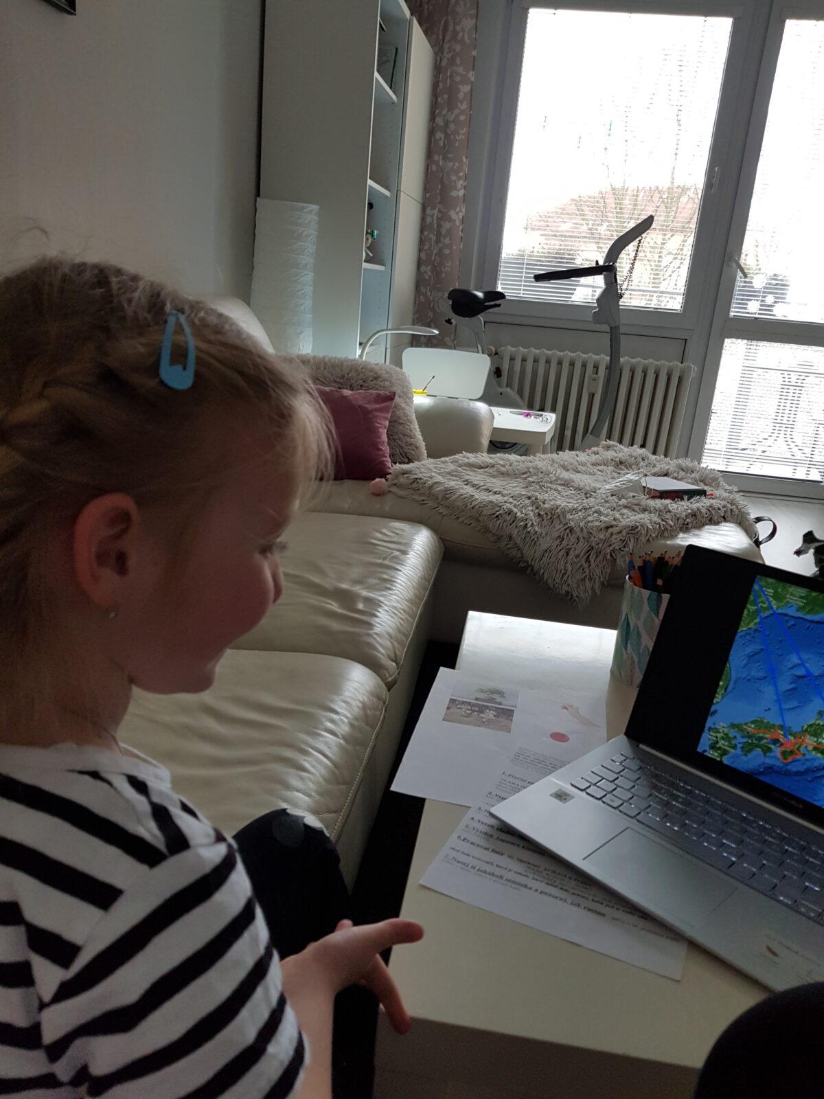 Distanční výuka u předškoláčků - 1