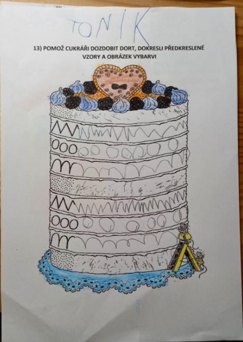 Distanční výuka v MŠ Kamarád (Ten dělá to a ten zas tohle:-)) - 16