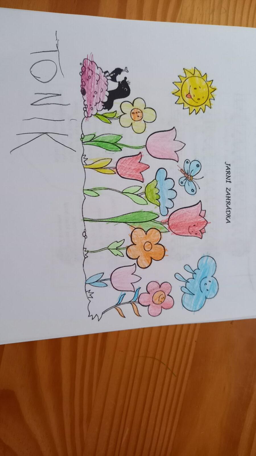 Distanční výuka v MŠ Kamarád (Jaro přišlo do vsi - předškoláci) :-) - 3