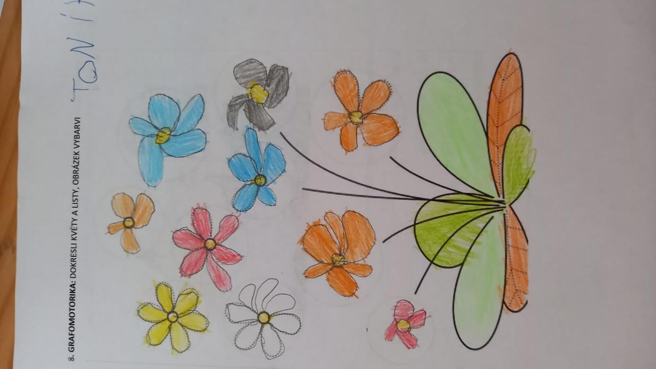 Distanční výuka v MŠ Kamarád (Jaro přišlo do vsi - předškoláci) :-) - 6