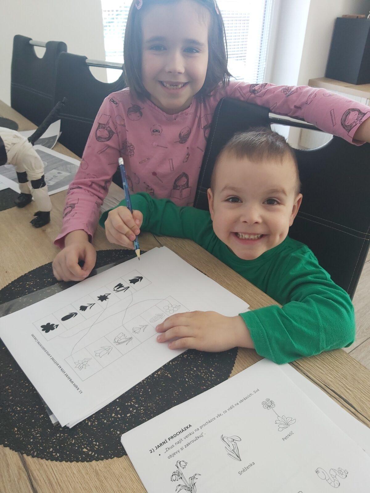 Distanční výuka (O zakletých stromech) - mladší děti :-) - 2