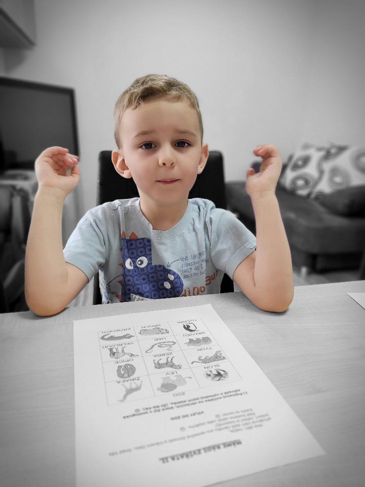 Distanční výuka - "Máme rádi zvířata II." (mladší děti) - 5