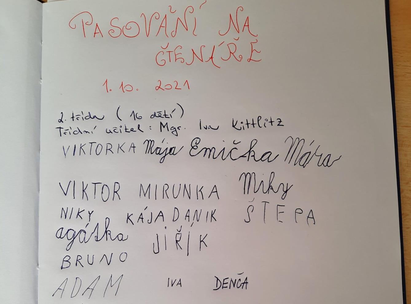 1. 10. Pasování na čtenáře - 54