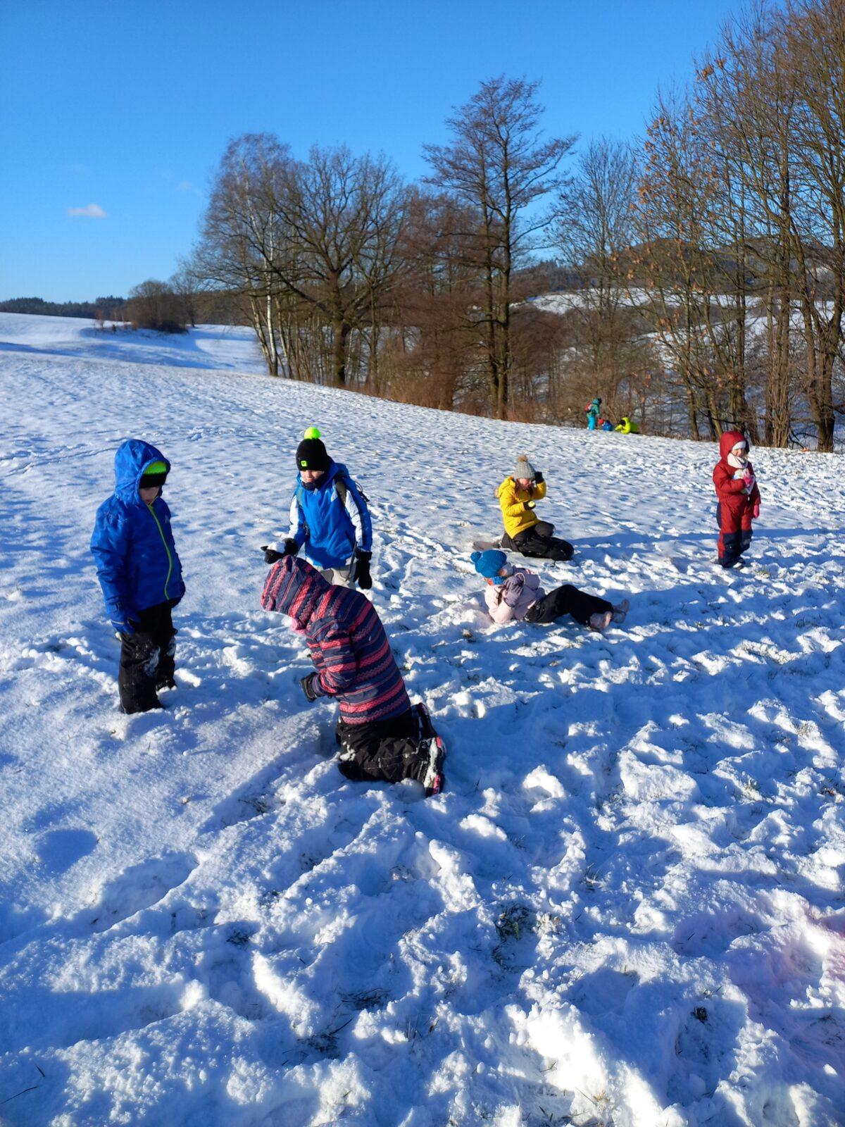 Opožděný "Vánoční les" v první třídě - 10