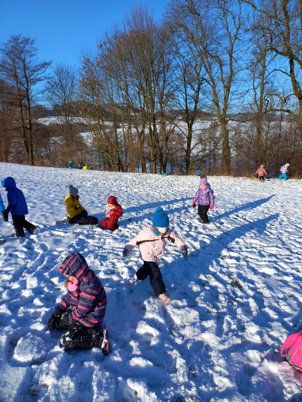 Opožděný "Vánoční les" v první třídě - 11