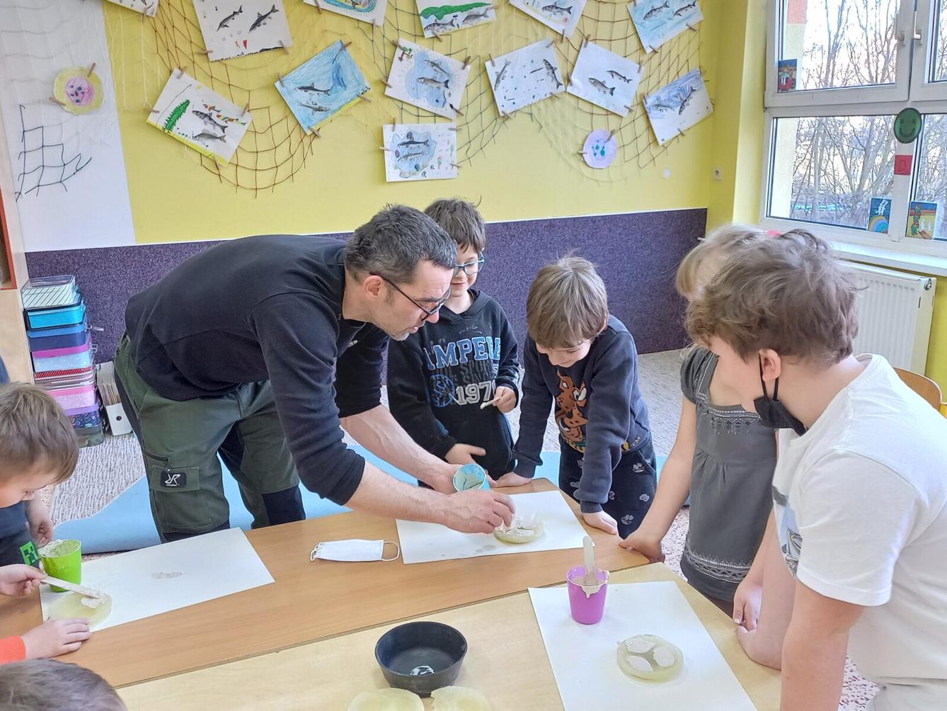 "Cesta do pravěku" v 1. třídě - 13